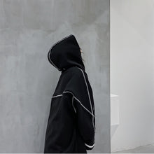 Load image into Gallery viewer, Irregular Hooded Long Sleeved Jacket
