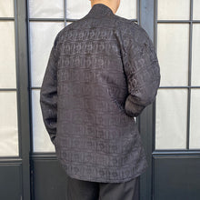 Load image into Gallery viewer, Three-dimensional Jacquard Lace-up Retro Long-sleeved Shirt
