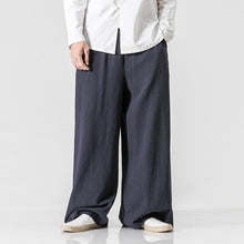 Load image into Gallery viewer, Linen Casual Loose Sports Wide-leg Pants
