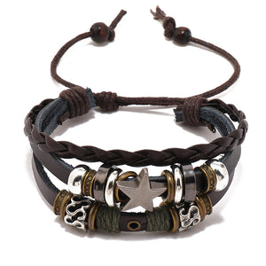 Braided Leather Bracelet