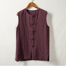 Load image into Gallery viewer, Loose Linen Casual Vest
