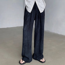 Load image into Gallery viewer, Linen Casual Wide-Leg Pants Loose Drape
