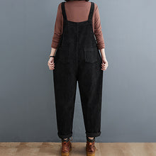 Load image into Gallery viewer, Autumn and Winter Retro Straight Overalls
