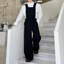 Load image into Gallery viewer, Woolen High-waist Jumpsuit
