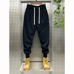 Slim Fit Mid-waisted Casual Track Pants