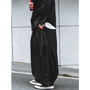 Japanese Retro Loose Straight-Leg Pants