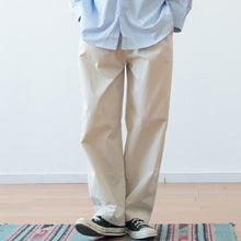 Load image into Gallery viewer, Japanese Retro Solid Loose Straight Trousers
