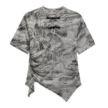 Load image into Gallery viewer, Tie-dye Buttoned Slim Fit Top
