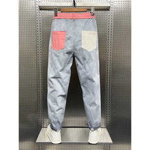 Load image into Gallery viewer, Men&#39;s Small-Footed Denim Harem Pants
