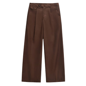 Straight Loose Wide-leg Pants