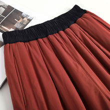 Load image into Gallery viewer, Loose Hemmed Casual Thickened Wide-leg Pants
