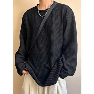 Long-sleeved T-shirt Loose Casual Bottoming Shirt