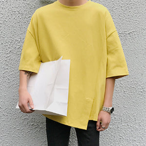 Summer Irregular Half-sleeved T-shirt