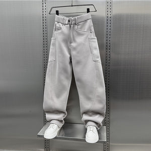 Winter Loose Straight Pants