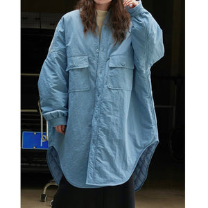 Oversized Shirt-style Loose Warm Cotton Jacket