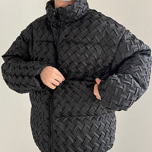 Hand Weave Winter Thick Bread Jacket