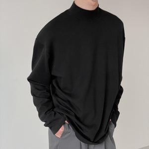 Half Turtleneck Bottoming Long Sleeve T-shirt