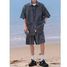 Load image into Gallery viewer, Casual Breathable Loose Shirt Set
