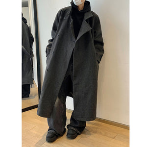 Loose Thickened Windbreaker Coat