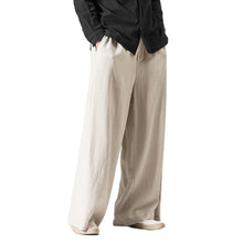 Load image into Gallery viewer, Linen Casual Loose Sports Wide-leg Pants
