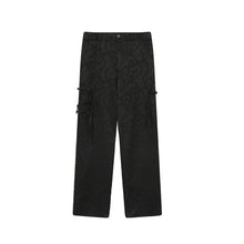 Load image into Gallery viewer, Dark Pattern Jacquard Knot Design Casual Pants
