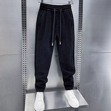 Load image into Gallery viewer, Mid-rise Loose-fitting Corduroy Track Pants
