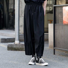 Load image into Gallery viewer, Frayed Pleated Harem Pants
