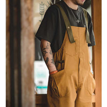 Load image into Gallery viewer, Retro Loose Straight Casual Overalls
