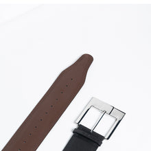 Load image into Gallery viewer, Cowhide Extra Wide Metal Buckle Belt
