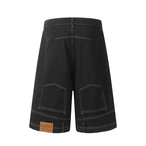 【Your pants are on backwards】Denim Shorts