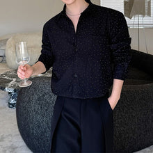 Load image into Gallery viewer, Gypsophila Black Long-sleeved Shirt
