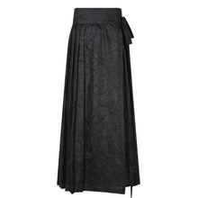 Load image into Gallery viewer, Pleated Lace-up Vintage Skirt
