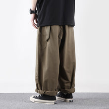 Load image into Gallery viewer, Retro Cargo Loose Wide-leg Pants
