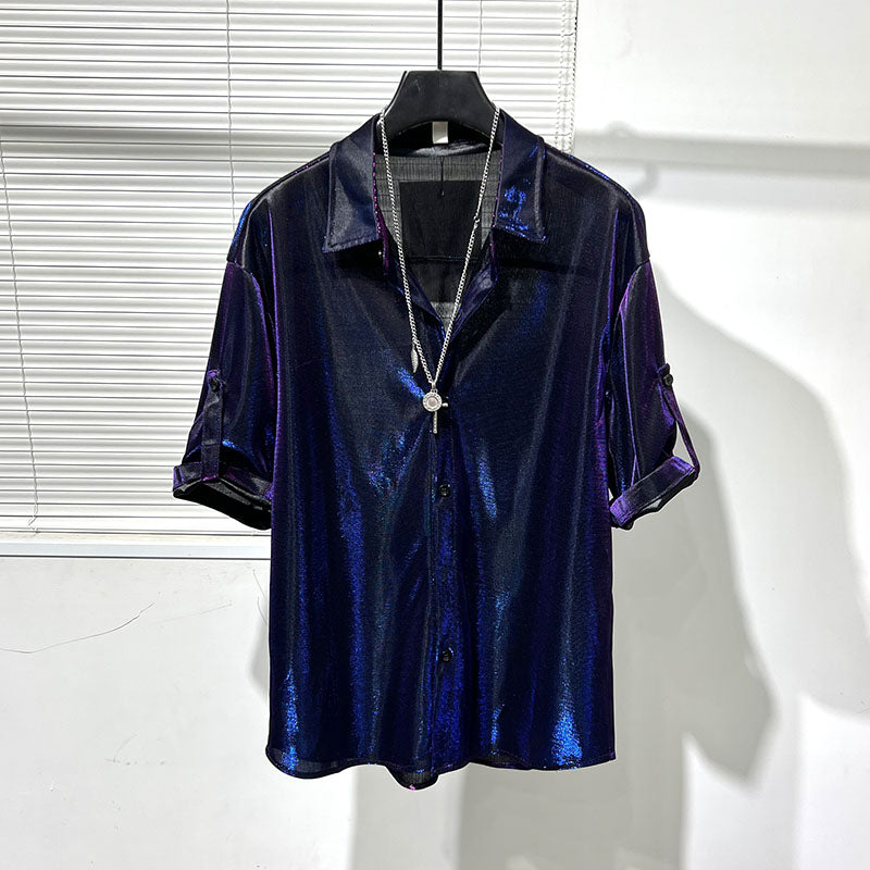 Sequin Color Changing Luminous Shirt