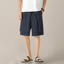 Load image into Gallery viewer, Summer Breathable Cotton Linen Shorts
