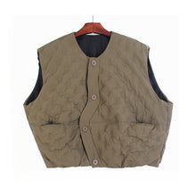 Load image into Gallery viewer, Patterned Loose Waistcoat Vest
