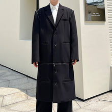 Load image into Gallery viewer, Deconstructed Multi-zip Detachable Trench Coat
