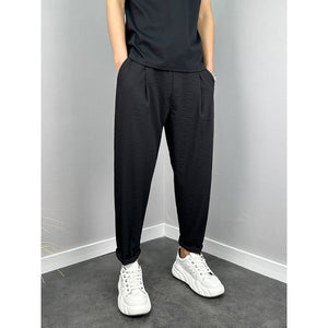 Summer Nine-point Breathable Loose Harem Pants