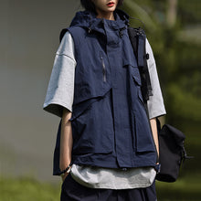 Load image into Gallery viewer, Hooded Waterproof Work Vest
