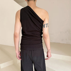 Off-shoulder Slim Fit Vest