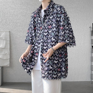 Tassel Butterfly Casual Shirt