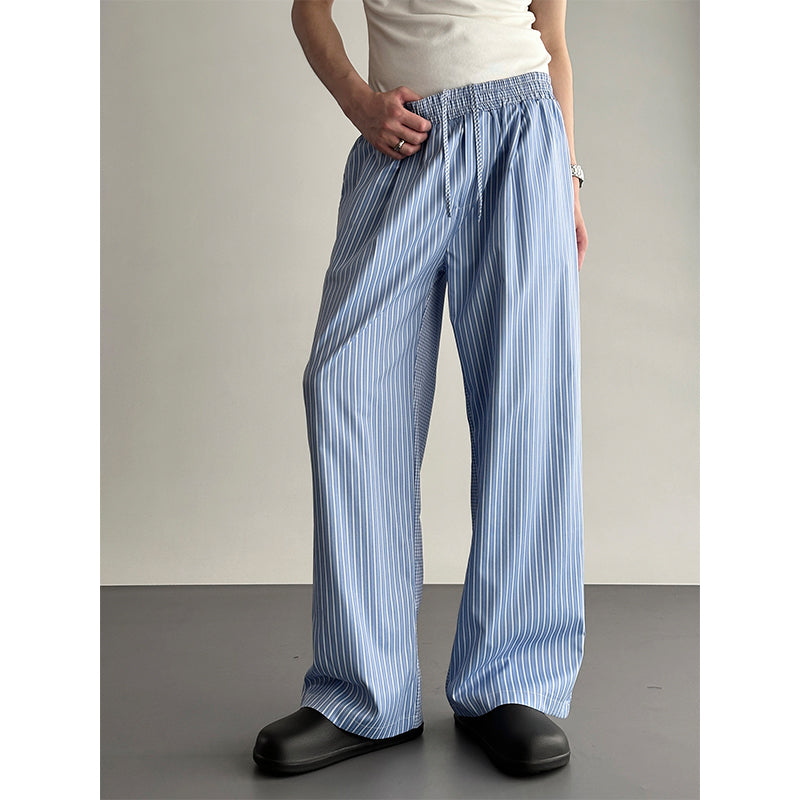 Striped Wide Leg Pants