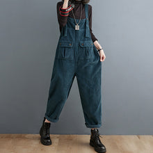 Load image into Gallery viewer, Autumn and Winter Retro Straight Overalls
