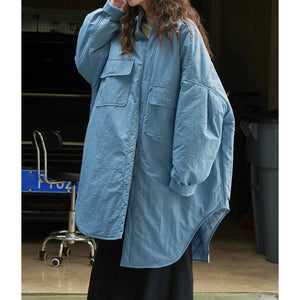 Oversized Shirt-style Loose Warm Cotton Jacket