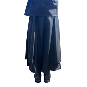 Drawstring Loose Layered Hakama