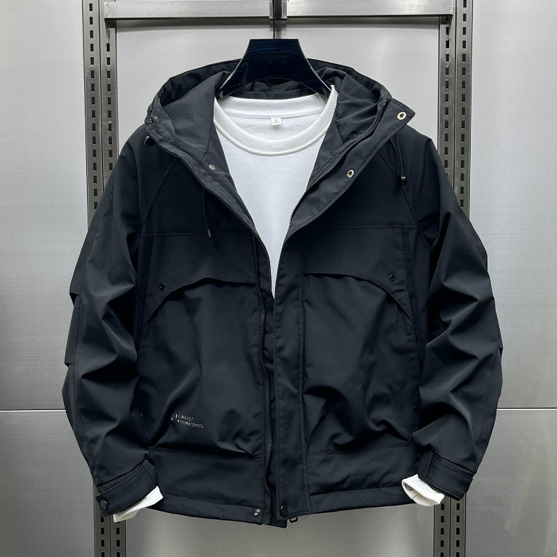 Hooded Loose Cotton Jacket