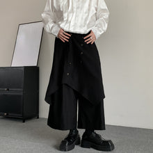 Load image into Gallery viewer, Loose Layered Fake Two-piece Culottes
