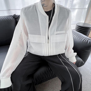 Thin Organza Casual Jacket