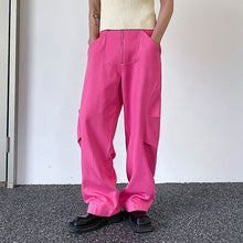 Load image into Gallery viewer, Retro Pink Denim Trousers
