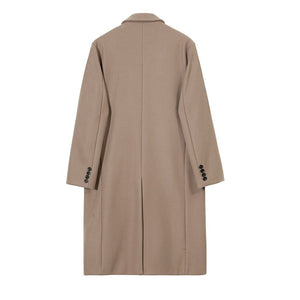 Mid-length Loose Woolen Coat